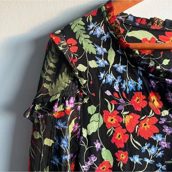 Anthropologie Maeve Floral Top - Picture 6 of 12